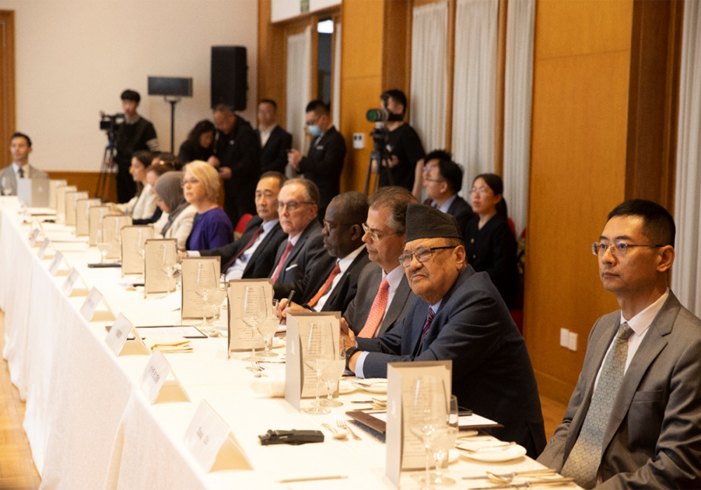 “中国经济展望”大使圆桌对话会举行